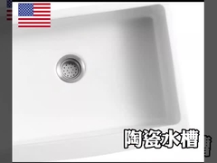 Boerderij schort-Voor Ceramische 30 binnen. De enige Gootsteen van de Komkeuken in Wit