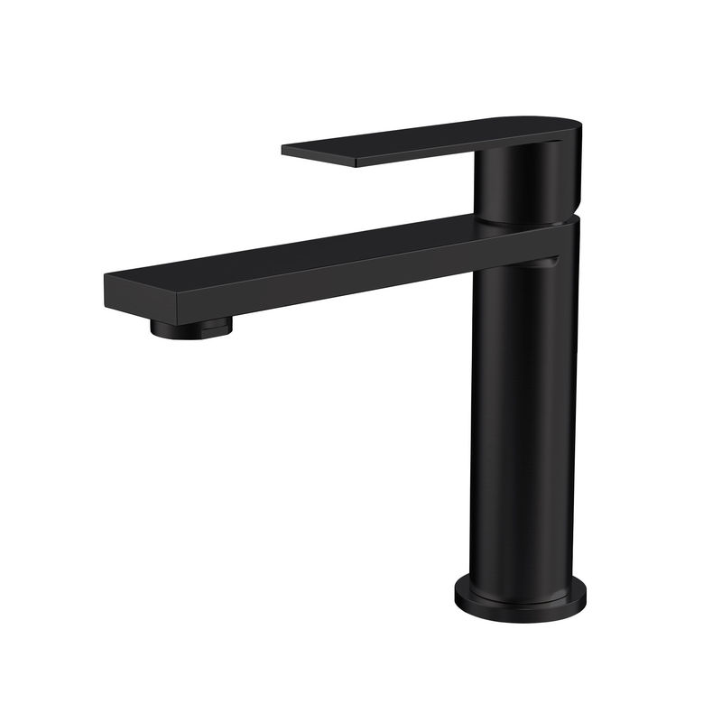 SUS304 Mixer van het het Handvatbassin van het roestvrij staal de Enige Gat Enige in Matte Black Grey-het Goud van Sn