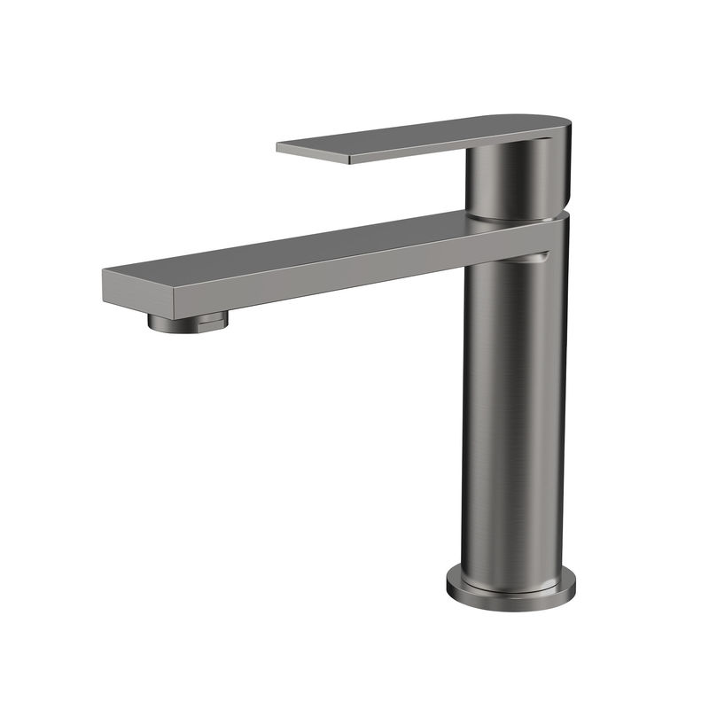 SUS304 Mixer van het het Handvatbassin van het roestvrij staal de Enige Gat Enige in Matte Black Grey-het Goud van Sn