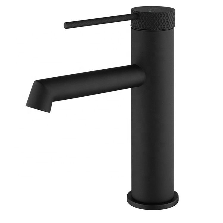 Mixer van het het Handvatbassin van het messings de Moderne Enige Gat Enige in Chrome Matte Black Gold Grey