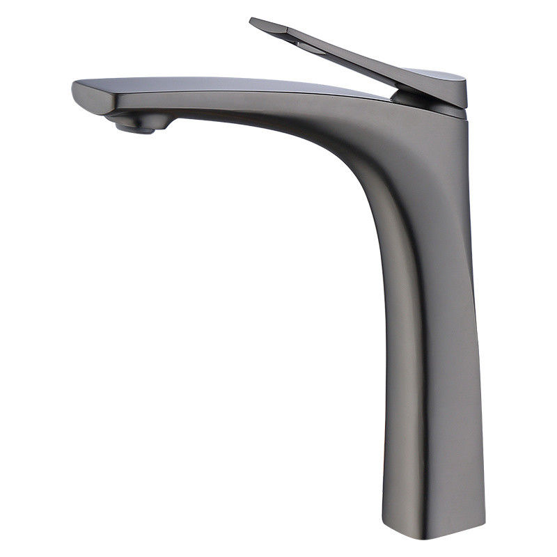 Van het het Gaten Enige Handvat van het messings de Moderne Schip Enige Kraan van de het Bassinmixer in Chrome Matte Black Gold Grey